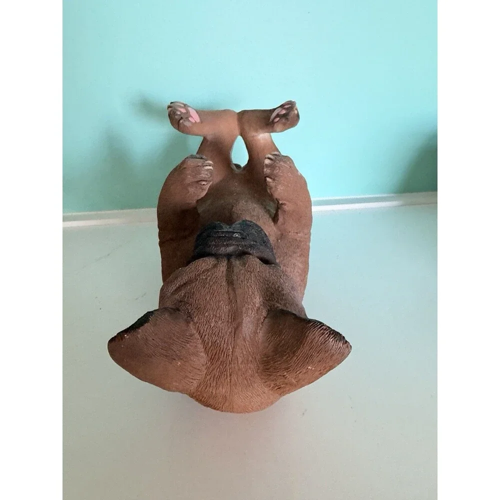 French Bulldog Frenchie Dog Puppy Wine Bottle Holder Statue 10